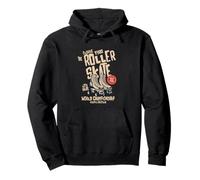 Patines clásicos de los años 80 Retro de los años 80, Regalo de Nostalgia Sudadera con Capucha