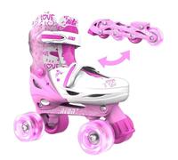Patines Combo neon rosa T 34-38