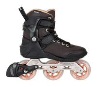 Patines cuádruples de mujer Powerslide Radon Bronce 90 39