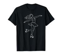 Patines de Arte en línea para niña Camiseta