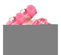 Patines de Cuatro Ruedas, duraderos y Ajustables, Ideales para Principiantes, Zapatos de Doble de 4 Ruedas, sin complicaciones, para Exteriores, para Ocio, para niños, para Principiantes,