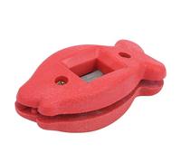 Patines de Hielo Afilador de Cuchillas Piedra Más Fuerte Afilado Grueso Piedra de Afilar Patines de Hielo Afilador de Cuchillas para Patinaje Artístico de Hockey sobre (Rojo)