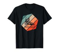 Patines de Hockey sobre Hielo Estilo Retro Vintage Camiseta
