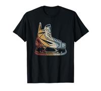 Patines de Hockey sobre Hielo Estilo Retro Vintage Camiseta