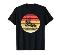 Patines de Hockey sobre Hielo Estilo Retro Vintage Camiseta