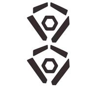 Patines de ratón, calcomanías de repuesto para patas de ratón compatibles con Razer Star Wars The Old Republic SWTOR, 2 juegos de patas de ratón de repuesto