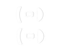 Patines de ratón, pegatinas de repuesto para patas de ratón compatibles con Razer Orochi V2, 2 juegos de repuesto para patas de ratón (Orochi V2 blanco)