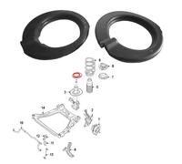 Patines De Rueda De Caucho De Resorte Delantero Para Juke, X-TRAIL T31, QASHQAI