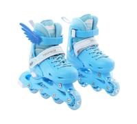 Patines de ruedas ajustables con ruedas luminosas para niños