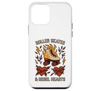 Patines de ruedas y corazones rebeldes Patinaje sobre ruedas Carcasa para iPhone 12 mini