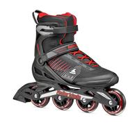 Patines en l nea Rollerblade Zetrablade para hombre, para fitness, adultos, negros y rojos, de alto rendimiento