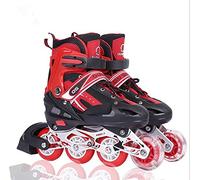 Patines en Línea para Niños con Ruedas Luminosas Inline Skates/Rollerblade de Malla Transpirable para niños, Adolescentes, Adultos, Principiantes