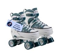 Patines HUDORA Sneaker Tallas - Patines para niños Ajustables en más de 4 Tallas - Patines para niños y Adolescentes - Zapatos con Ruedas con 4 Plantillas Intercambiables