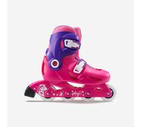 Patines Línea Niños Oxelo Play 3 Rosa 32/34