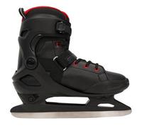 Patines sobre hielo Hombre Oxelo FIT500 Negro y rojo 41