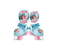 Patines Y Protecciones Niños Frozen Talla 23-27 MKP
