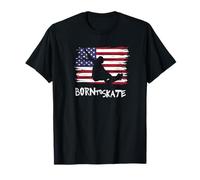 Patineta con Bandera de EE. UU., Deporte, Patriota, LOL Cool Camiseta