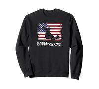 Patineta con Bandera de EE. UU., Deporte, Patriota, LOL Cool Sudadera