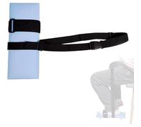 Patineta de rehabilitación de articulaciones de rodilla, ayuda de recuperación de reemplazo de rodilla, ruedas giratorias de 360°, ángulo de extensión/flexión: 0-145°, correa de mano: 155 cm, para