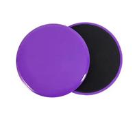 Patineta Deportiva,Discos deslizadores Core,Cara Disco Core Sliders, Equipo de Fitness Doméstico, Patineta Central de Fitness,para El Entrenamiento de Todo el Cuerpo Deportivo (Morado)