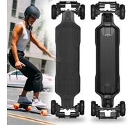Patineta Eléctrica Todoterreno con Control Remoto Inalámbrico, Velocidad Máxima De 56 Km/h, Alcance Máximo De 24 Km, Longboard Eléctrica para Adultos, Adolescentes Y Principiantes