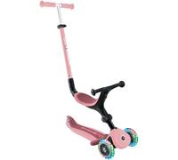Patinete 3 en 1 Globber Go-Up Active Lights Scooter rosa/Baya 50 kg
