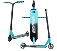 Patinete completo Envy Scooters One S3, color verde azulado y negro