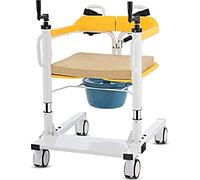 Patinete de movilidad plegable para adultos, ligero, portátil, rueda autopropulsada con asiento de 18 pulgadas, ideal para viajes y uso bariátrico