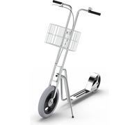 Patinete de repartidor MODELO 65 HelgeNyberg, 2 ruedas, timbre y cesto