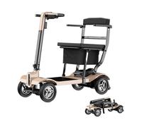 Patinete De Viaje Portátil,Patinete De Movilidad Plegable,Patinetes De Movilidad Para Adultos,El Cuadro Pesa Solo 16,8 Kg (37 Lbs),Soporta De Forma Segura 125 Kg (275 Lbs) 6.6Ah