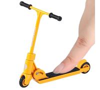 Patinete Dedo Metálico | Mini Scooter Juguete Para Dedos | Mini Monopatines Plegables Dos Ruedas Con Freno Para Niños | Juguete Antideslizante Para Patinetes Con Dedos Y Cabeza En T Para Niños Y Niñas