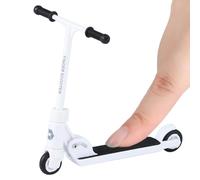 Patinete Dedo Metálico | Mini Scooter Juguete Para Dedos | Mini Monopatines Plegables Dos Ruedas Con Freno Para Niños | Juguete Antideslizante Para Patinetes Con Dedos Y Cabeza En T Para Niños Y Niñas