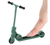Patinete Dedo Metálico | Mini Scooter Juguete Para Dedos | Mini Monopatines Plegables Dos Ruedas Con Freno Para Niños | Juguete Antideslizante Para Patinetes Con Dedos Y Cabeza En T Para Niños Y Niñas