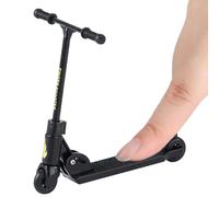 Patinete Dedo Metálico | Mini Scooter Juguete Para Dedos | Mini Monopatines Plegables Dos Ruedas Con Freno Para Niños | Juguete Antideslizante Para Patinetes Con Dedos Y Cabeza En T Para Niños Y Niñas