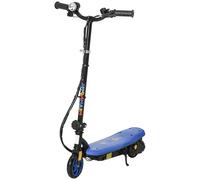 Homcom Patinete Eléctrico Para Niños De 7-14 Años Plegable Max. 12 Km/h Azul