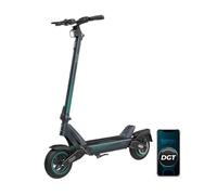 Patinete eléctrico Cecotec Bongo Y65 Connected 500W Autonomía 65km Doble suspensión Ruedas 10" Negro Verde azulado