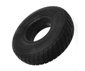 Patinete eléctrico de goma maciza, neumáticos de goma 2.80/2.50 - 4 para vehículos eléctricos, móviles de personas mayores, silla de ruedas, neumáticos de goma maciza, no inflable, negro, 220 mm de