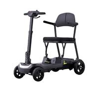 Patinete Eléctrico De Movilidad Plegable, Andador Eléctrico, Faros LED, Cargador Incluido, Panel De Control Fácil De Usar, Velocidad Máxima De 6 Km/H, Certificado para Aviación. 13A