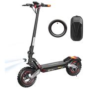 Patinete eléctrico eléctrico con Intermitente y Permiso para Carretera, Alcance de 15,6 Ah hasta 80 - 100 km, Patinete eléctrico Todoterreno de 10 Pulgadas hasta 150 kg de Carga, suspensión Doble