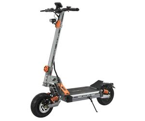 Patinete eléctrico Geliepu GT Evo 1600W x2 Autonomía 95km Ruedas 11" Frenos hidráulicos Gris