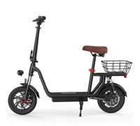 Patinete eléctrico iScooter i12 500W Autonomía 35km Ruedas 10" Negro