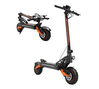 Patinete eléctrico iScooter W12 Autonomía 100 km neumáticos 11" Negro