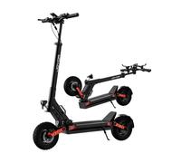 Patinete eléctrico plegable joyor s10-s-z 2025 - motor dual 1000w 60v18ah batería pantalla a color de alta definición con intermitentes - negro