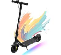 Patinete eléctrico para niños Evercross Tech E6, patinete ligero de 7 pulgadas para niños de 6 a 12 años. Black-150W-24V-6.5"