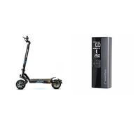 Patinete Eléctrico SmartGyro Dual MAX 2, 2 Motores de 48V, 1000W Pot. Máxima + SmartGyro Mini Compresor de Aire, Pack Ahorro