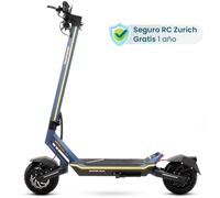 Patinete Eléctrico SmartGyro Raptor EVO LR/ Motor 1000W/ Ruedas 10'/ 25km/h /Autonomía 75km/ Gris