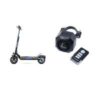 Patinete Eléctrico SmartGyro Speedway, 500W 48V,12.500 mAh + SmartGyro Alarma Antirrobo con Mando a Distancia, Pack Ahorro