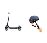 Patinete Eléctrico SmartGyro Speedway, 500W 48V,12.500 mAh + SmartGyro Casco Smart Helmet Pro Negro Talla M, Pack Ahorro