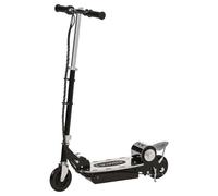 Patinete eléctrico Welltin HOMCOM 120W Plegable Freno de mano Negro