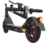 Patinete electrónico con Permiso de circulación para Adultos con Control de aplicación Inteligente, Alcance máximo de 30 km, Abe Plegable con neumáticos de Aire de 10 Pulgadas, Scooter eléctrico máx